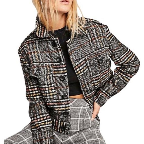 Free People Jackets & Blazers - Free People cropped jacket size L